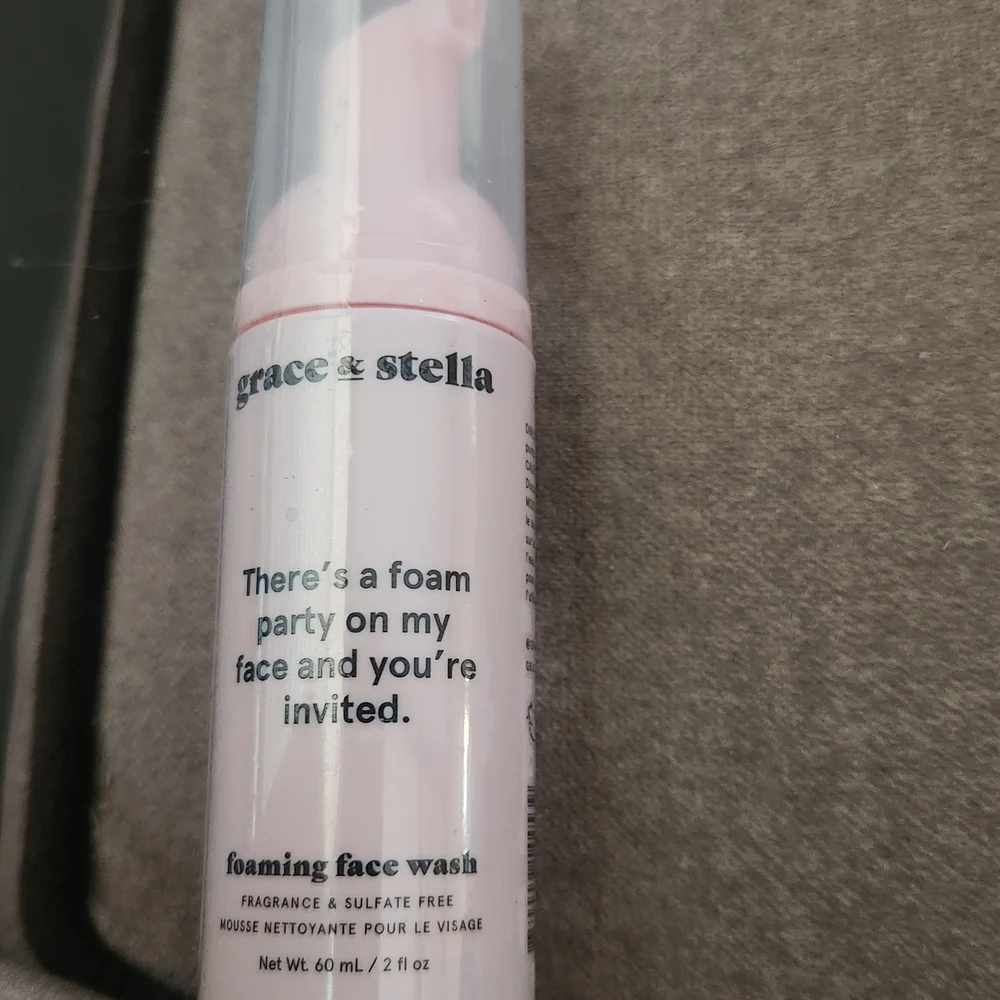 Grace & Stella Pink Foaming Face Wash